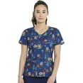 thumbnail image 1 of Dickies EDS Scrubs Top For Women V-Neck DK721, 1 of 7