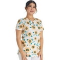 thumbnail image 1 of Dickies EDS Scrubs Top For Women V-Neck Print DK717, 1 of 7