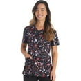 thumbnail image 1 of Dickies EDS Scrubs Top For Women V-Neck Print DK876, 1 of 7