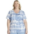 thumbnail image 1 of Dickies EDS Scrubs Top For Women V-Neck Print DK881, 1 of 7