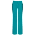 thumbnail image 1 of Dickies EDS Signature Medical Scrubs Pant for Women Low Rise Straight Leg Drawstring 82212A, XS, Teal Blue, 1 of 4