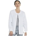 thumbnail image 1 of Dickies EDS Signature Medical Scrubs Warm Up Jacket for Women Snap Front Plus Size 86306, 1 of 8