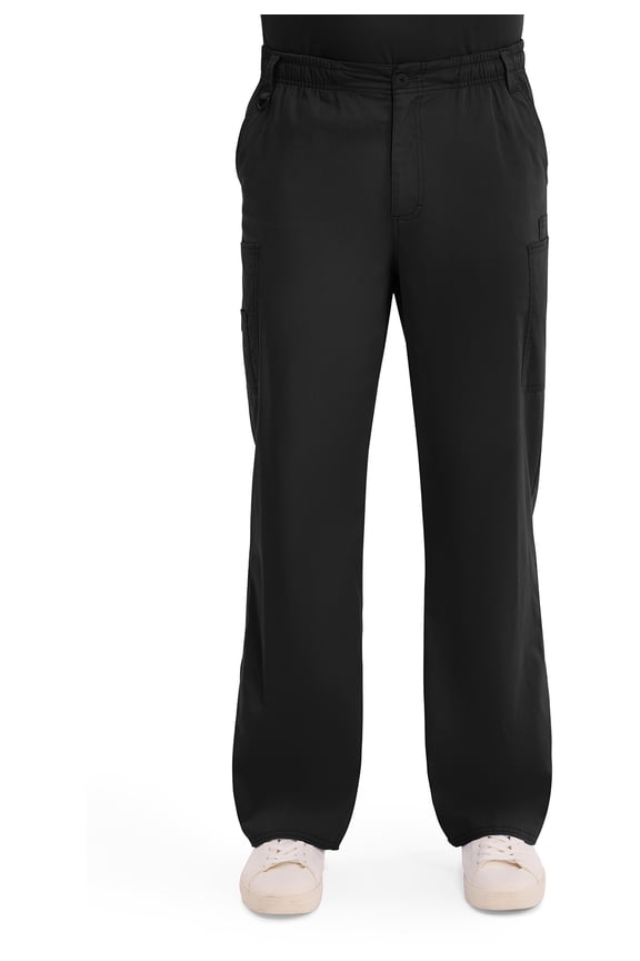 EDS Signature Cargo Pants for Men, Zip Fly Front Scrub Pant in Soft Brushed Poplin, 81006