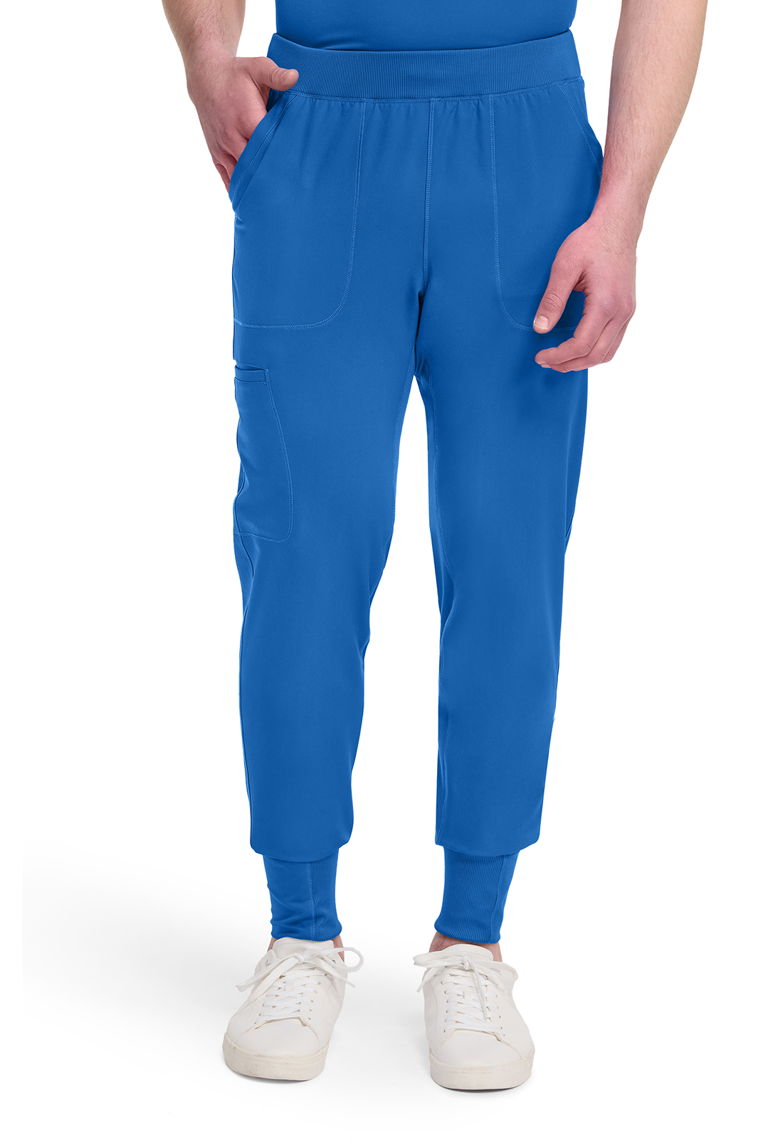 Dickies Men's Zip Fly Pull-On Scrub Pant 81006 PTWZ - Pewter, Free Shipping