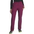 thumbnail image 1 of Dickies EDS Signature Scrubs Pant for Women Natural Rise Tapered Leg Pull-On 86106, M, Wine, 1 of 7