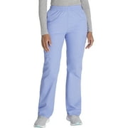 Dickies EDS Signature Scrubs Pant for Women Natural Rise Tapered Leg Pull-On 86106, M, Olive