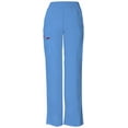 thumbnail image 1 of Dickies EDS Signature Scrubs Pant for Women Natural Rise Tapered Leg Pull-On 86106P, M Petite, Ciel, 1 of 4