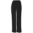 thumbnail image 1 of Dickies EDS Signature Scrubs Pant for Women Natural Rise Tapered Leg Pull-On 86106T, L Tall, Black, 1 of 4