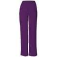 thumbnail image 1 of Dickies EDS Signature Scrubs Pant for Women Natural Rise Tapered Leg Pull-On 86106T, L Tall, Eggplant, 1 of 4