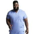 thumbnail image 1 of Dickies EDS Signature Scrubs Top for Men V-Neck 81906, S, Ciel, 1 of 7