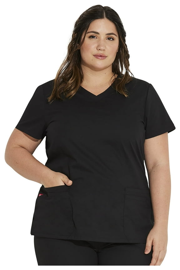 EDS Signature Scrubs Top for Women V-Neck 85906