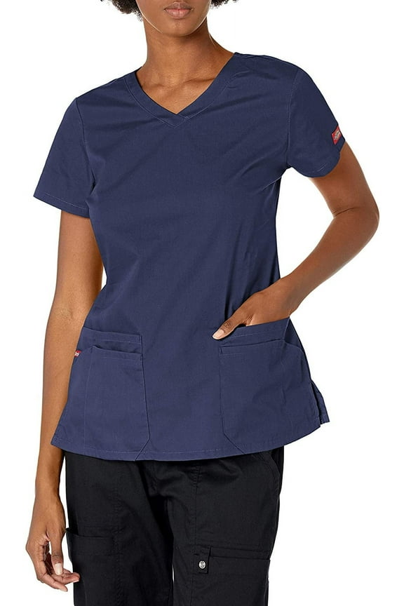 EDS Signature Scrubs Top for Women V-Neck 85906