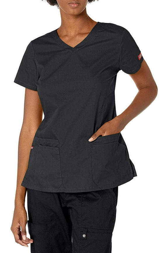 EDS Signature Scrubs Top for Women V-Neck 85906