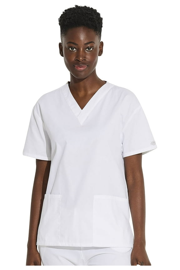 EDS Signature Scrubs Top for Women V-Neck 86706