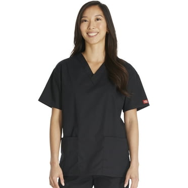 Dickies EDS Signature Scrubs Top for Women V-Neck 86706