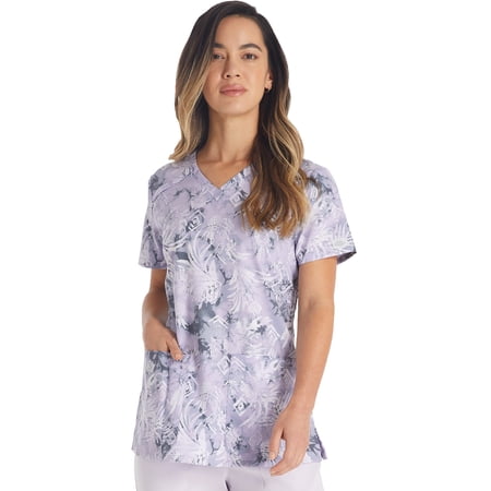 Dickies EDS Women Scrubs Top, V-Neck