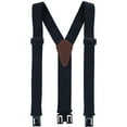 Dickies Elastic Solid Color Suspender with Belt ClipEnd (Men