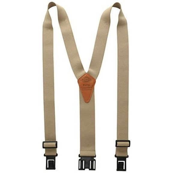 Dickies Elastic Solid Color Suspender with Belt Clip-End (Men)
