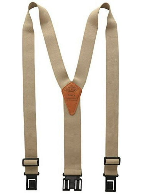 Dickies  Elastic Solid Color Suspender with Belt Clip-End (Men)