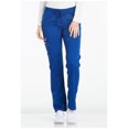 thumbnail image 1 of Dickies Essence Medical Scrubs Pant for Women Mid Rise Straight Leg Drawstring DK106, XXS, Galaxy Blue, 1 of 7