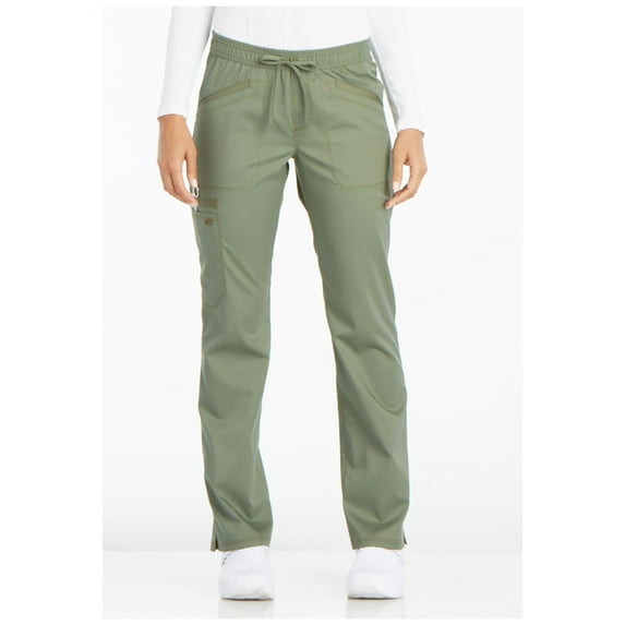 Dickies Essence Scrubs Pant for Women Mid Rise Straight Leg Drawstring DK106