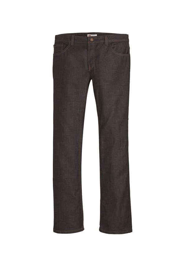 FD93 Women's Straight Leg 5-Pocket Jeans - Rinsed Indigo Blue - 2