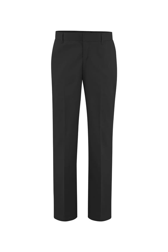 FP21 Women's Premium Flat Front Pants - Black - 32I - 12