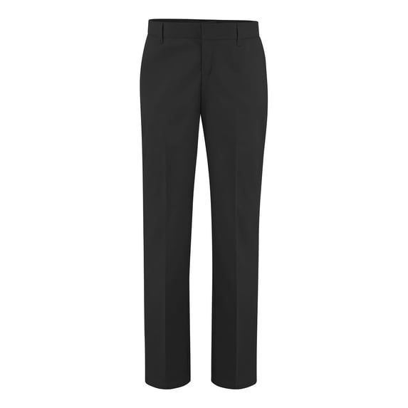 Dickies FP21 Women's Premium Flat Front Pants - Black - 37 Unhemmed - 2