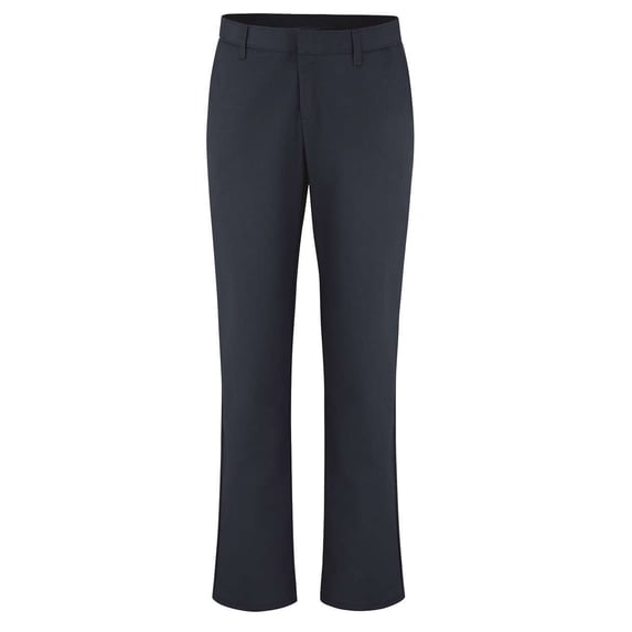 Dickies FP92 Women's Industrial Flat Front Pants - Navy - 37 Unhemmed - 4