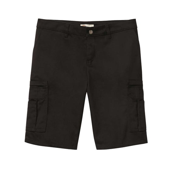 Dickies FR33 Women's Industrial Cotton Cargo Shorts - Black - 16