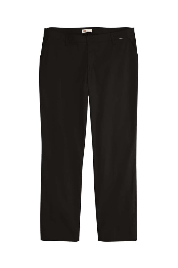 FW21 Women's Premium Flat Front Pants - Plus - Black - 20