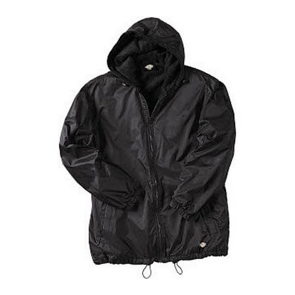 Dickies Fleece Lined Hooded Nylon Ripstop Jacket, Men's