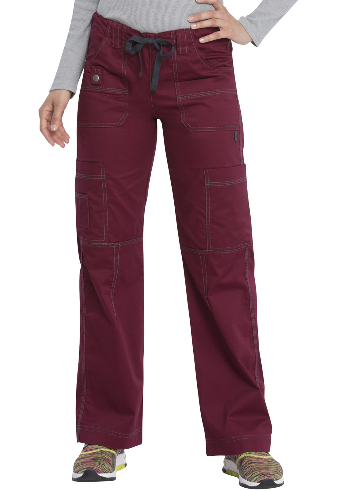 Carhartt Stretch Fit Mid-Rise Comfort Cargo Jogger Scrub Pants,  Polyester/Spandex