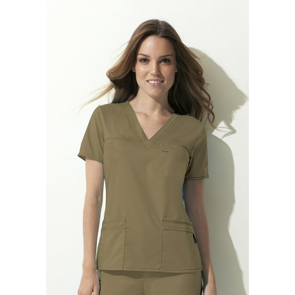 Dickies Gen Flex Scrubs Top for Women V-Neck 817455