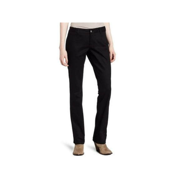 Dickies Girl Juniors 4 Pocket Straight Leg Pant,Black,5, Black, Size 5.0