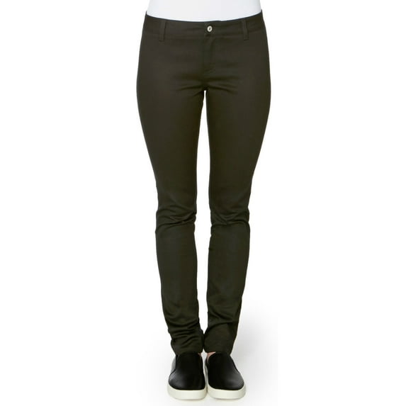 Dickies Girls 1 Welt Pocket 32" Inseam Skinny Pant 1589J,Black,3