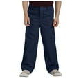 thumbnail image 1 of Dickies Girls 4-20 Flat Front Straight Leg Pant (Navy 7), 1 of 1