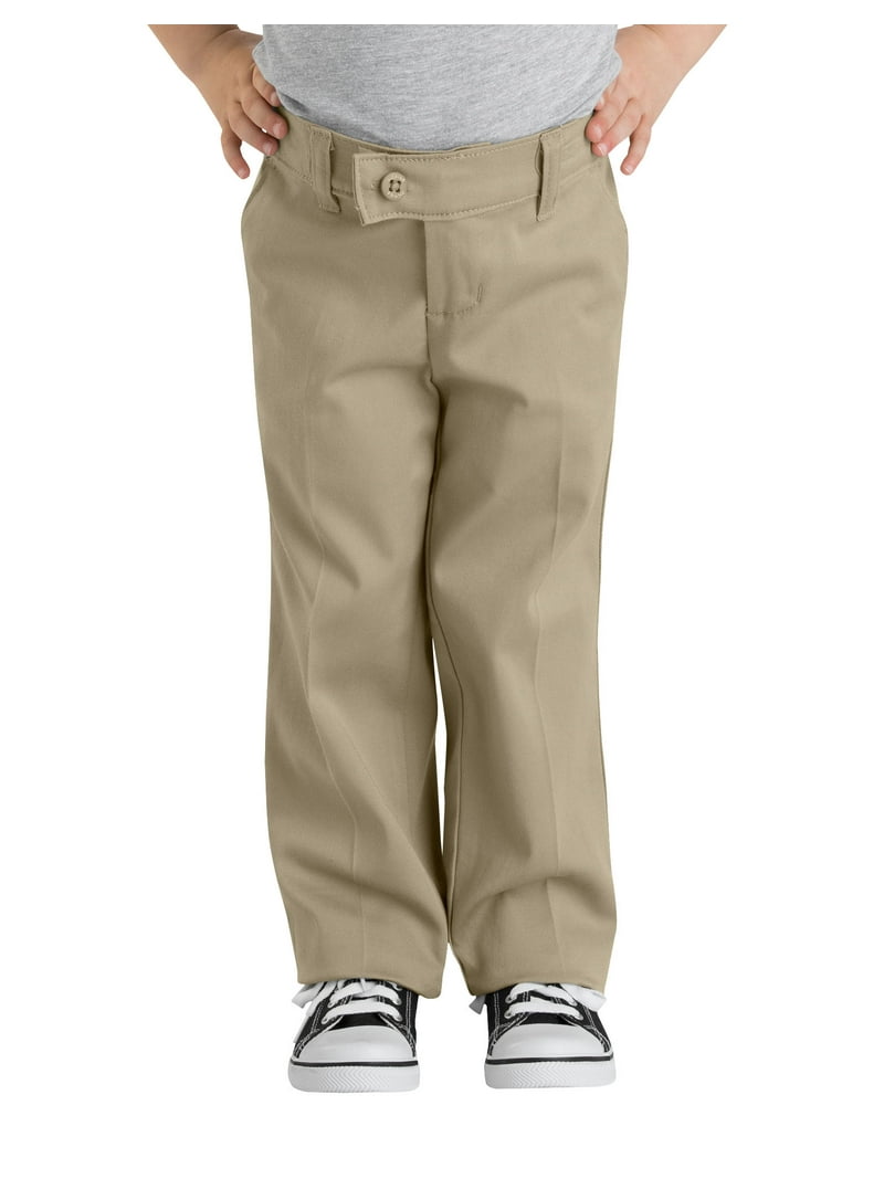 Dickies Girls School Uniform Slim Fit Straight Leg Stretch