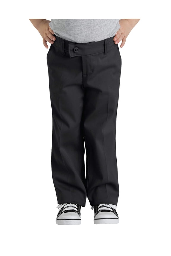 Girls School Uniform Slim Fit Straight Leg Stretch Twill Pants, Sizes 4-20