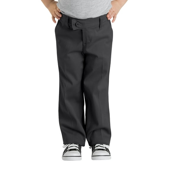 Dickies Girls School Uniform Slim Fit Straight Leg Stretch Twill Pants, Sizes 4-20