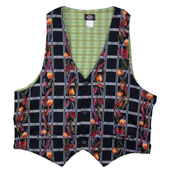 Dickies Hospitality Executive Chef Vest Jacket Uniform, Per, X-Small