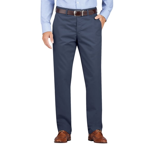 Dickies Khaki Flat Front Pant