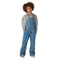 thumbnail image 1 of Dickies Kids' Denim Overalls, Stonewashed Indigo Blue, L Regular, 1 of 5