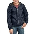 thumbnail image 1 of Dickies Kids Fleece Lined Hooded Jacket, Dark Navy, X-Small, 1 of 2