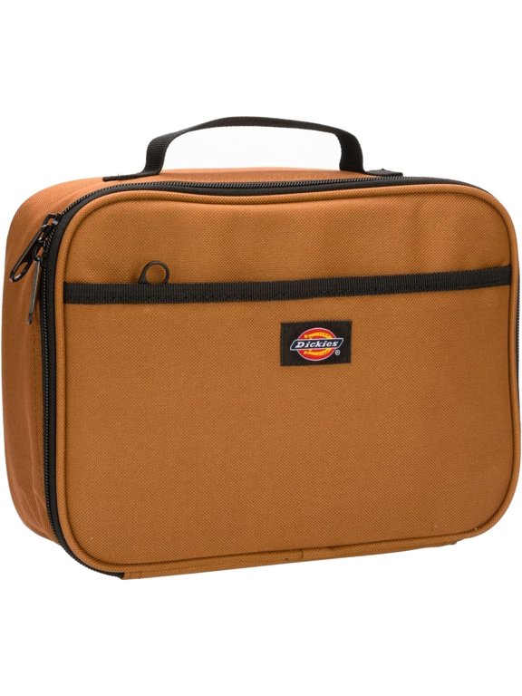 Kids Insulated Lunch Bag for School, Thermal Reusable Lunch Box for Kids, Boys, Girls - 8 Years Old and Up (Brown)