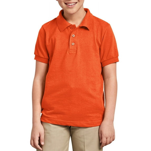 Dickies Kids' Piqué Short Sleeve Polo, 4-30