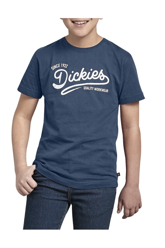 Kids' Short-Sleeve Cursive Script Premium Graphic Tee / T-Shirt