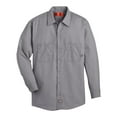 thumbnail image 1 of Dickies L535 Industrial Long Sleeve Work Shirt - Graphite Grey - M, 1 of 1