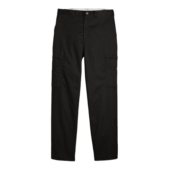 Dickies LP39 Industrial Cotton Cargo Pants - Black - 30I - 38W