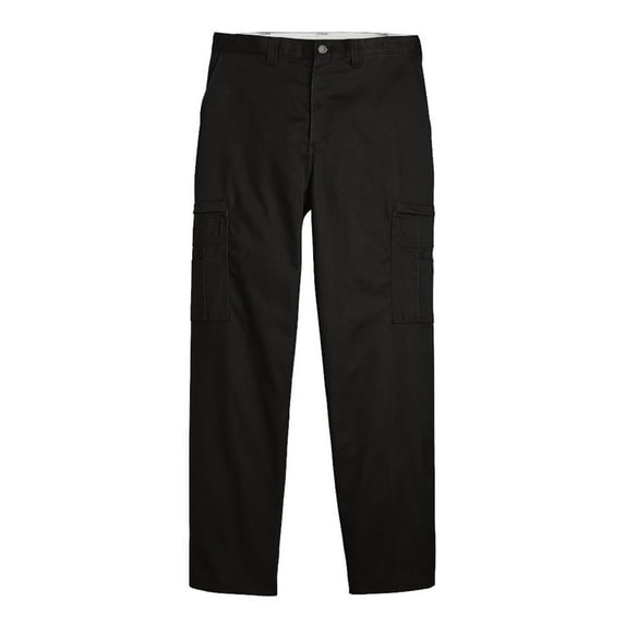 Dickies LP39 Industrial Cotton Cargo Pants - Black - 32I - 32W